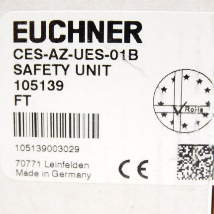 Euchner Auswertegerät 105139 CES-AZ-UES-01B / Neu OVP