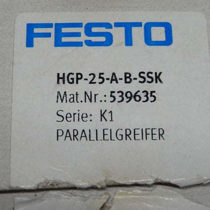 Festo 539635 Parallelgreifer HGP-25-A-B-SSK / 8bar / NEU-versiegelt