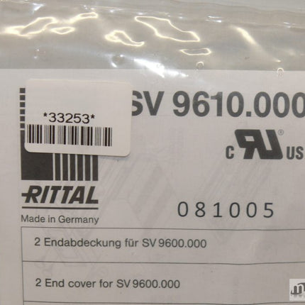 NEU/OVP Rittal SV 9610.000 Endabdeckung für SV 9600.000 - Maranos.de