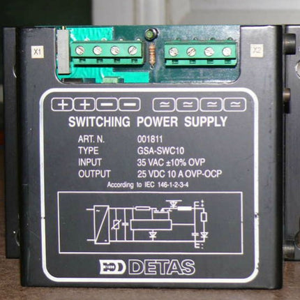 DETAS Switching Power Supply 001811 GSA-SWC10
