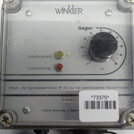 Winkler WRP 103/10 Temperatur Regler WRP103/10