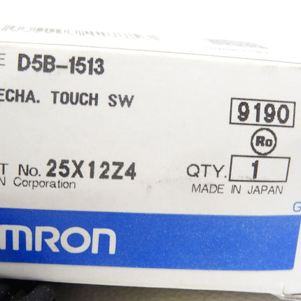 Omron D5B-1513 Switch / Neu OVP - Maranos.de