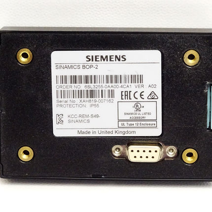 Siemens Basic Operator Panel BOP-2 6SL3255-0AA00-4CA1 / Neu