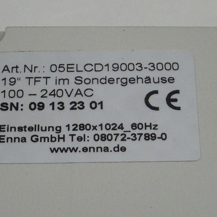 Enna 05ELCD19003-3000 TFT Panel 19 Zoll
