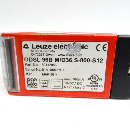 Leuze 50112065 / ODSL 96B M/D36.S-800-S12