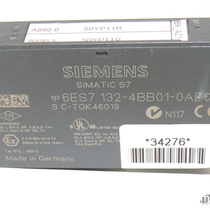 Siemens 6ES7132-4BB01-0AB0 Simatic S7 6ES7 132-4BB01-0AB0