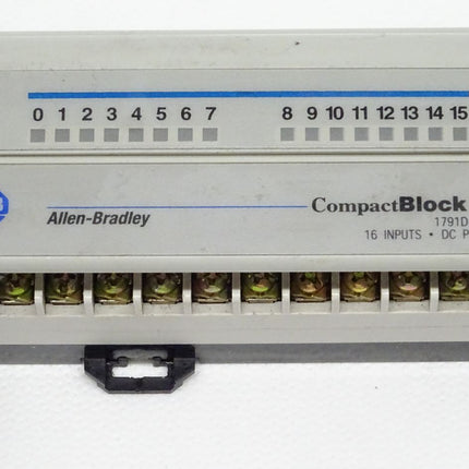 AB Allen Bradley CompactBlock I/O 1791D-16B0