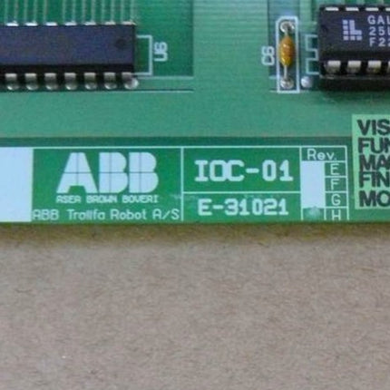 ABB IOC-01 E-31021, E031021 ,3E031021, E31021 I/O Card Rev. D