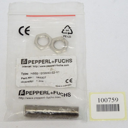 Pepperl+Fuchs 083307 BB2-12GM40-E2-V1 Induktiver Sensor / Neu OVP - Maranos.de