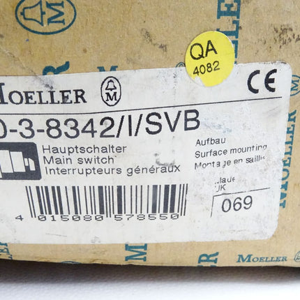Moeller T0-3-8342/I/SVB Hauptschalter