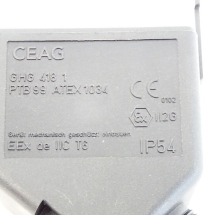 CEAG GHG 418 1 PTB 99 ATEX 1034 + Pg16 7-15 / Neu