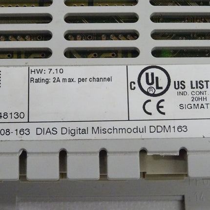 Sigmatek DDM163 DIAS Digital Mischmodul HW:7.10