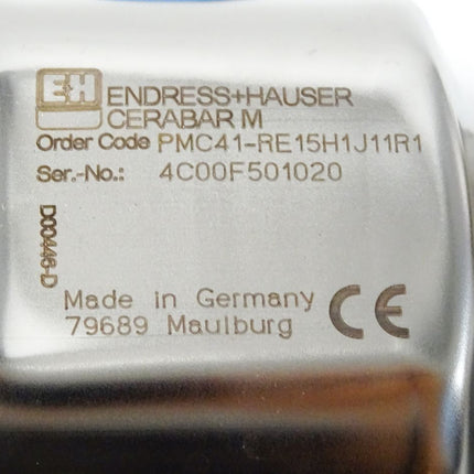 Endress+Hauser CERABAR M PMC41-RE15H1J11R1 / 43167850-0030