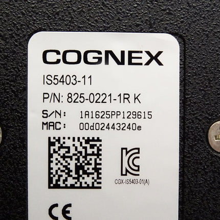 Cognex IS5403-11 821-0037-1R In-Sight® camera vision system - Maranos.de