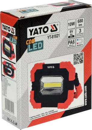 Yato YT-81821 LED COB STRAHLER 10W 680LM LAMPE MAGNETISCH - Maranos.de
