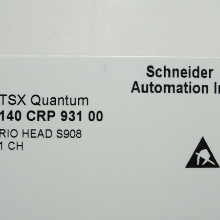 Schneider Electric TSX Quantum 140CRP93100 140 CRP 931 00 RIO-HEAD S908 1 CH - Maranos.de