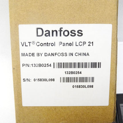 Danfoss VLT Control PAnel LCP21 / 132B0254 / Neu OVP