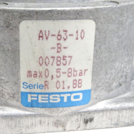 Festo 7857 AV-63-10-B Kurzhub-Zylinder / Neu OVP - Maranos.de