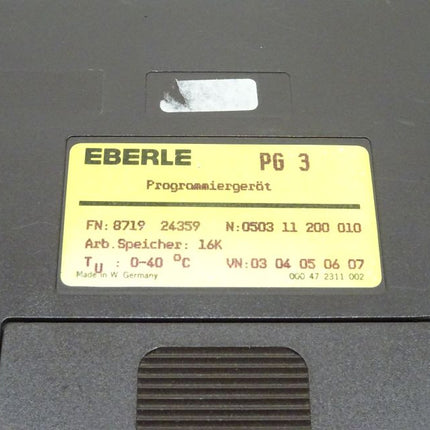 Eberle PG 3 Programmiergerät 8719 24359