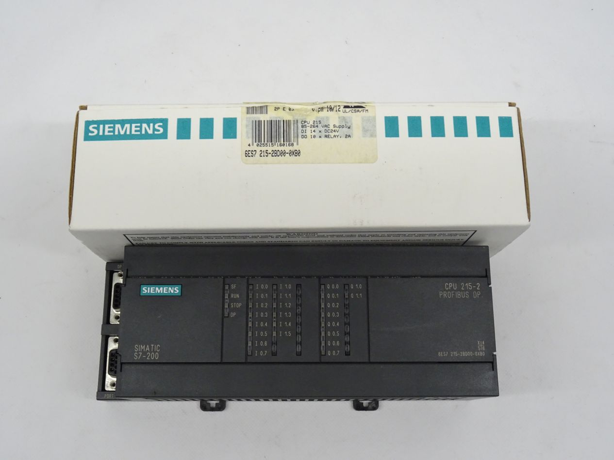 Siemens 6ES7215-2BD00-0XB0 CPU 215 6ES7 215-2BD00-0XB0 NEW OVP – 