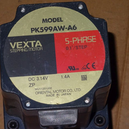 VEXTA PK599AW-A6 Stepping Motor DC 3.14 / 1.4A