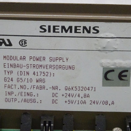 Siemens Simatic S5 6ES5955-3NA12 / 6ES5 955-3NA12 Einbau-Stromversorgung