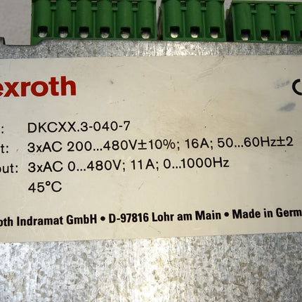 Rexroth DKC11.3-040-7-FW R911279433 Drive controller - Maranos.de