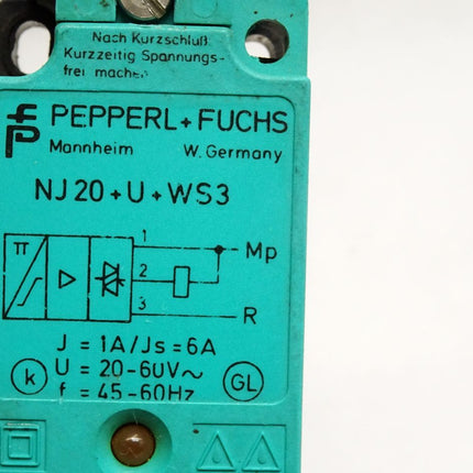 Pepperl+Fuchs NJ20+U+WS3 20-60V 6A Induktiver Sensor - Maranos.de