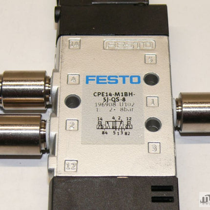 NEU-OVP Festo CPE14-M1BH-5J-QS-8 Magnetventil VEntil 196908 | Maranos GmbH
