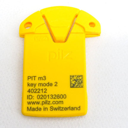Pilz PIT m3 402212 Key Mode 2  PITmode Transponder-Schlüssel / Neu - Maranos.de