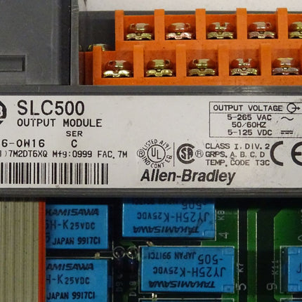 Allen-Bradley 1746-0W16 Output Module SLC500 Ser C