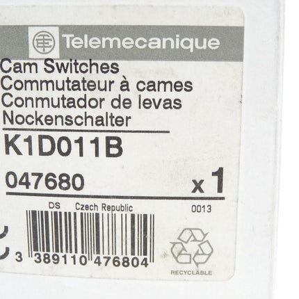 Telemecanique Nockenschalter K1D011B / 047680 / Neu OVP