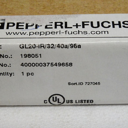 Pepperl+Fuchs 198051 GL20-IR/32/40a/98a Gabellichtschranke / Neu OVP - Maranos.de