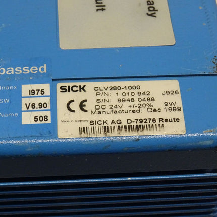 Sick CLV280-1000 Stationäre Barcode-Scanner 1010942 / CLV2801000