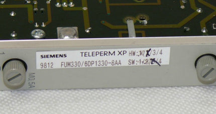 Siemens Teleperm XP Baugruppe FUM330 / 6DP1330-8AA / 6DP13308AA / 0038