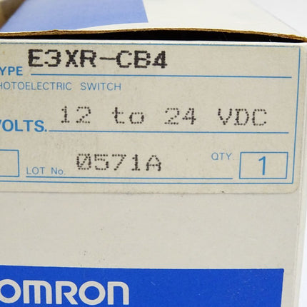 Omron E3XR-CB4 Photoelectric Switch / Neu OVP - Maranos.de
