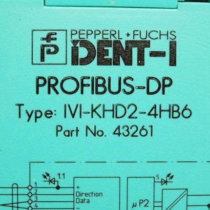 Pepperl+Fuchs DENT-I profibus-DP 43261 IVI-KHD2-4HB6 - Maranos.de