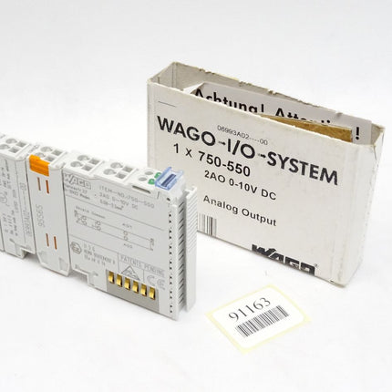 Wago Analog Output 750-550 / Neu
