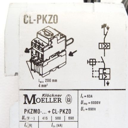 Moeller PKZM0-20 + CL-PKZ0