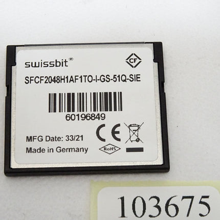 Siemens SINAMICS S120 CompactFlash card 6SL3054-0EH00-1BA0 - Maranos.de