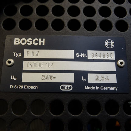Bosch PDV 050806-102 24V 2.5A - Maranos.de