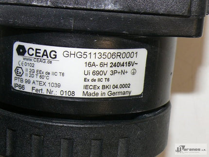 CEAG GHG5113506R0001 Ex de IIC T6 Kupplung | Maranos GmbH