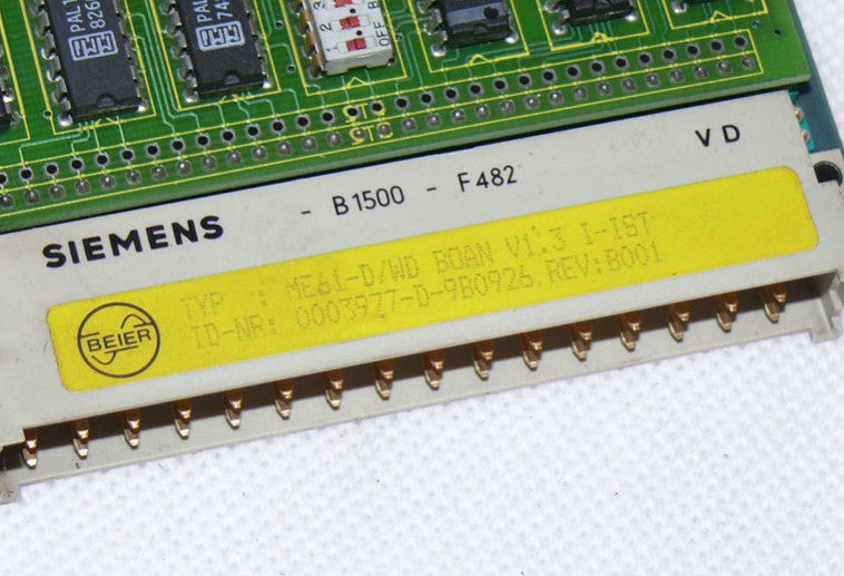 Siemens ME61-D/WD BOAN V1.3 I-IST, Beier Id. Nr.: 0003977-D-9B0926 Rev.:B001