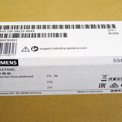 Siemens Mobile Panel Simatic HMI 6AV2125-2AE23-0AX0 6AV2 125-2AE23-0AX0 / Neu OVP versiegelt - Maranos.de