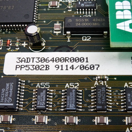 ABB Drives Veritron PAD/PSD Stromrichter PAD 604 A V5 3ADT218083R0604 3ADT306400R0001 PP5302B GNT0164100 R0001 PG5301 - Maranos.de