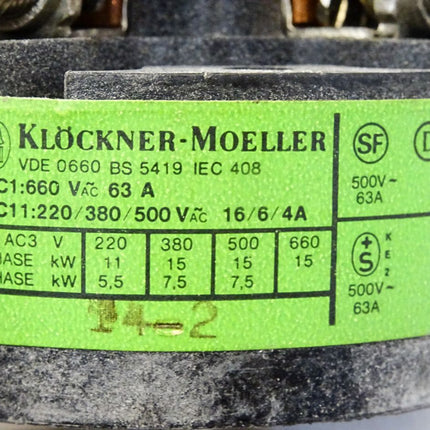 Klöckner Moeller BS5419 BS 5419 Hauptschalter - Maranos.de