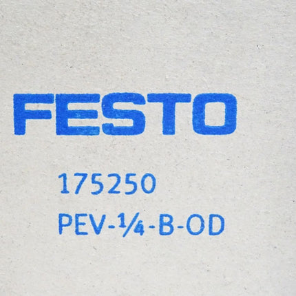 Festo Druckschalter 175250 PEV-1/4-B-OD / Neu OVP - Maranos.de