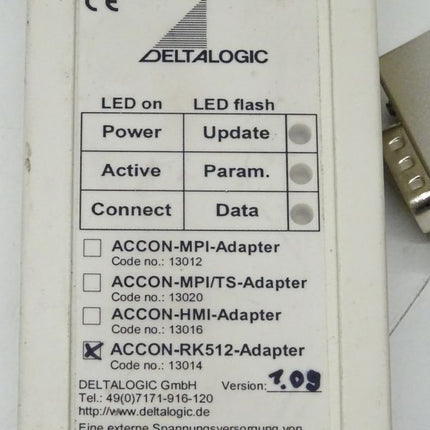 Datalogic ACCON-RK512-Adapter 13014