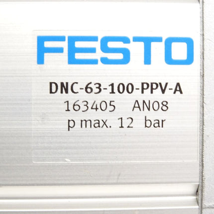 Festo 163405 DNC-63-100-PPV-A Normzylinder Unbenutzt - Maranos.de