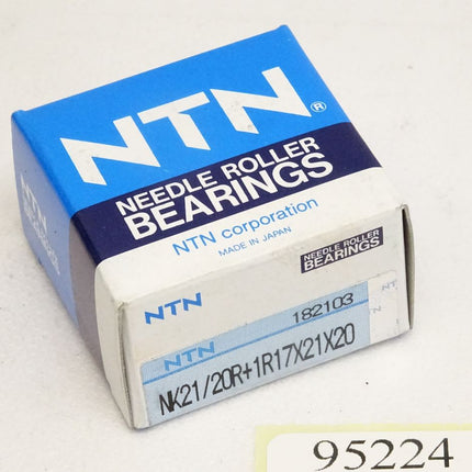 NTN Nadellager NK21/20R+1R17X21X20 / Neu OVP